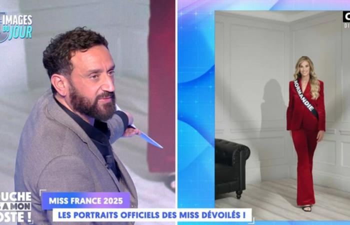 Cyril Hanouna y sus columnistas critican las fotografías oficiales de las candidatas a Miss Francia