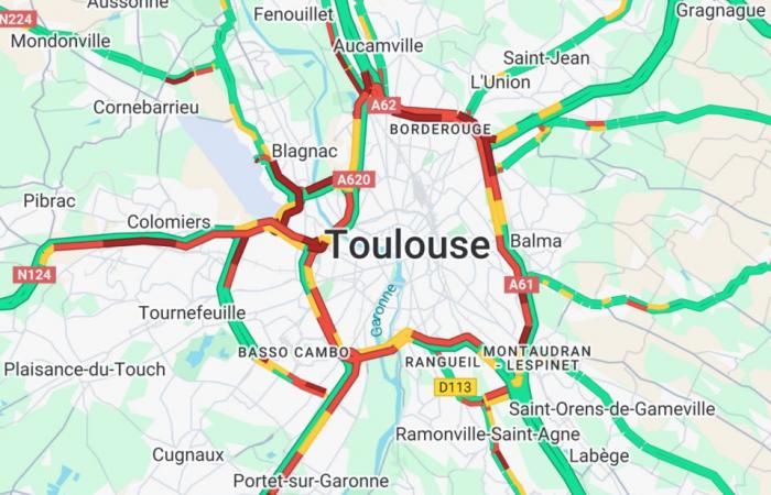 Un miércoles negro en las carreteras de Toulouse