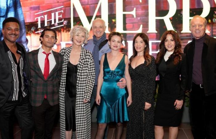 Britt Robertson, Hayley Mills y más asisten a la proyección de THE MERRY GENTLEMEN