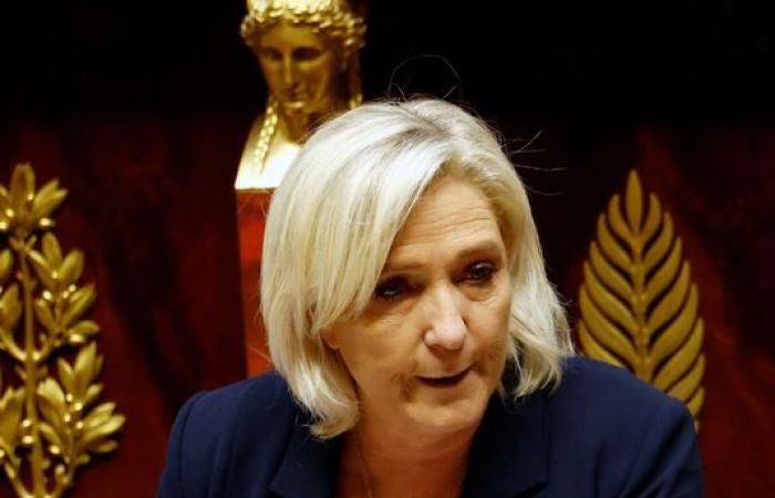 Francia/Presupuesto-La RN votará a favor de la censura si “se reduce el poder adquisitivo”-Le Pen