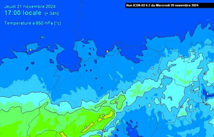 Nevadas en Suiza: 30 cm son posibles incluso en las tierras bajas