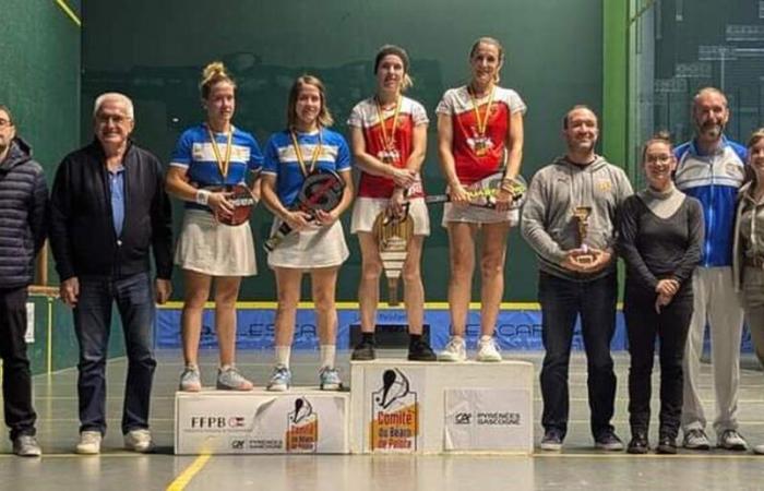 Pelota: el campeonato de Bearn en plena final con paleta de goma hueca trinquet