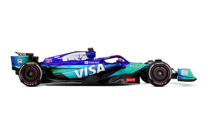 Fórmula 1 | RB F1 presenta una decoración ‘brillante’ muy especial para Las Vegas