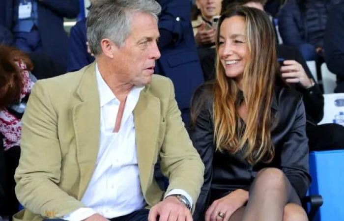 ¿Quién es la esposa de Hugh Grant, Anna Eberstein, y cuántos hijos tienen?