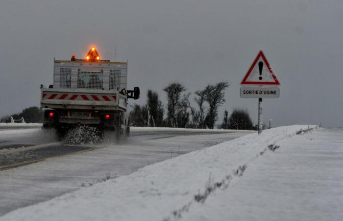 Informe meteorológico. Se pronostican unos centímetros de nieve y hielo, el Canal se pone en alerta naranja