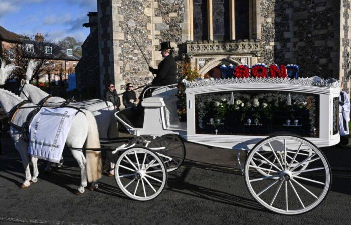 Los familiares del cantante y One Direction se reunieron en su funeral en el sur de Inglaterra.