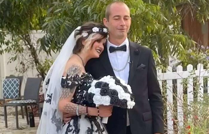 Jennifer Turpin, que escapó de la ‘Casa de los Horrores’, se casa en una celebración de boda gótica