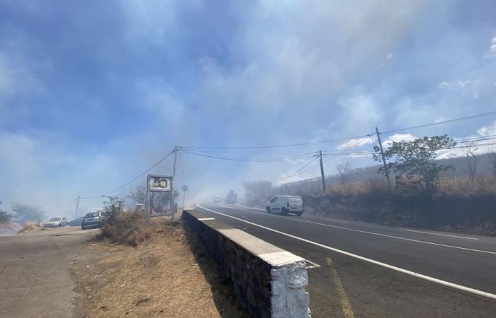 Incendio en la carretera del teatro en Saint-Gilles: se restablece el tráfico