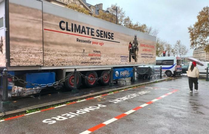 Probamos París a menos de 50°C y allí “incluso caminando, se vuelve intenso”