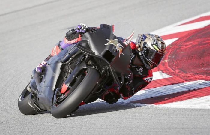 MotoGP, Test de Barcelona, ​​Jorge Martín: primeras vueltas prometedoras con Aprilia, pero son necesarios algunos ajustes