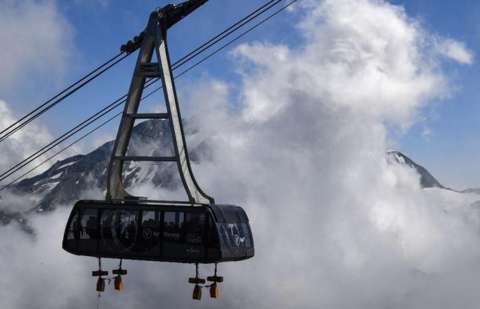 Val Thorens: una góndola se estrella contra una estación y dos heridos graves