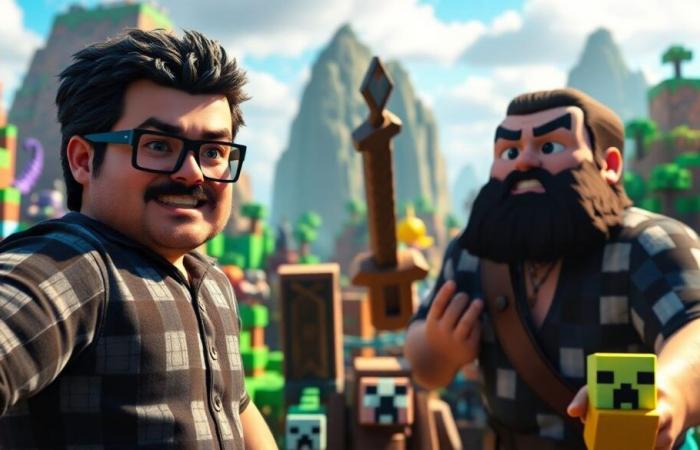 Minecraft llega al cine: Jack Black y Jason Momoa en un mundo de cubos