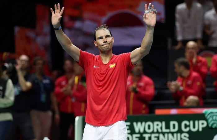 Nadal juega su último partido