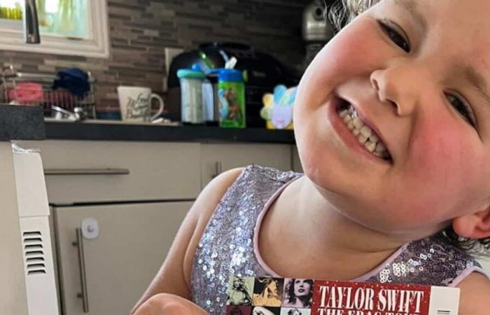 Esta niña de 3 años en remisión de leucemia hará realidad su sueño de ver a Taylor Swift en concierto