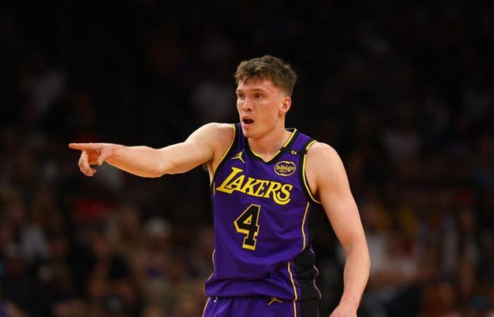 Dalton Knecht ha sido mejor de lo anunciado para los Lakers