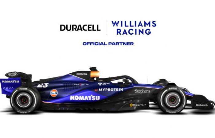 Williams F1 continúa la aventura con Duracell