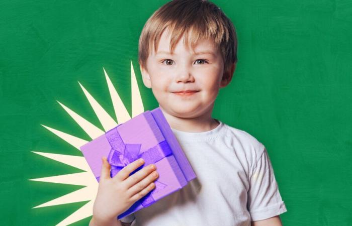 12 ideas de regalos inusuales para regalar a niños de 3 años