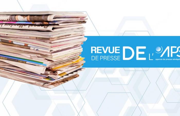 SENEGAL-PRESSE-REVUE / En las noticias, el proyecto de Ley de Finanzas 2025 – agencia de prensa senegalesa