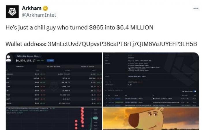 Chill Guy (CHILLGUY): ¿qué es esta memecoin viral de Tik Tok de la que habla hasta Nayib Bukele?