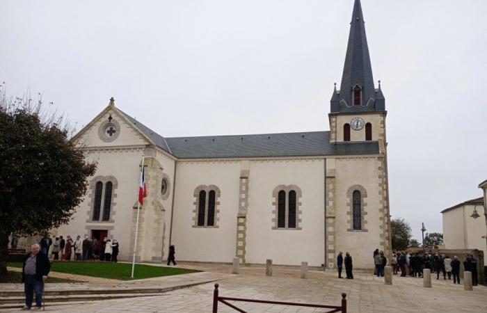 Después de dos años de obras, esta iglesia reabrió sus puertas en Vendée