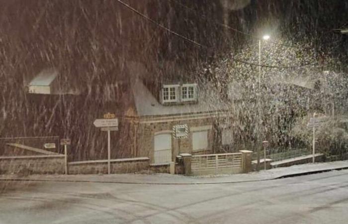 FOTOS – La nieve ha comenzado a caer sobre Calvados y Orne