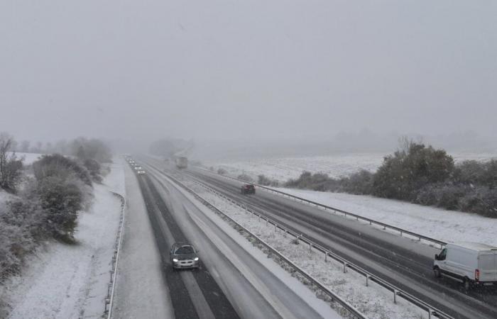 Fuertes nevadas en Sarthe, actualización en vivo de las carreteras