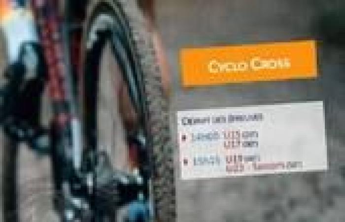 Lampaul Ploudalmézeau 23 de noviembre de 2024 participantes en ciclocross