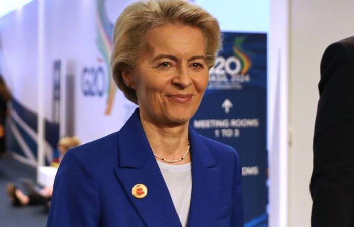 Ursula von der Leyen brinda primeros auxilios en un vuelo de Swiss Air | política