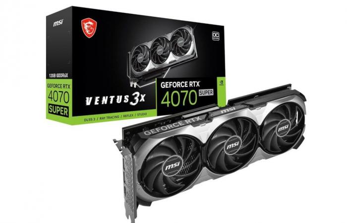 En completa relajación, Amazon rebaja el precio de una tarjeta gráfica RTX 4070