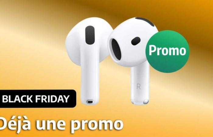 Semana del Black Friday: los nuevos AirPods 4 ya bajan de precio, ¡y no poco!