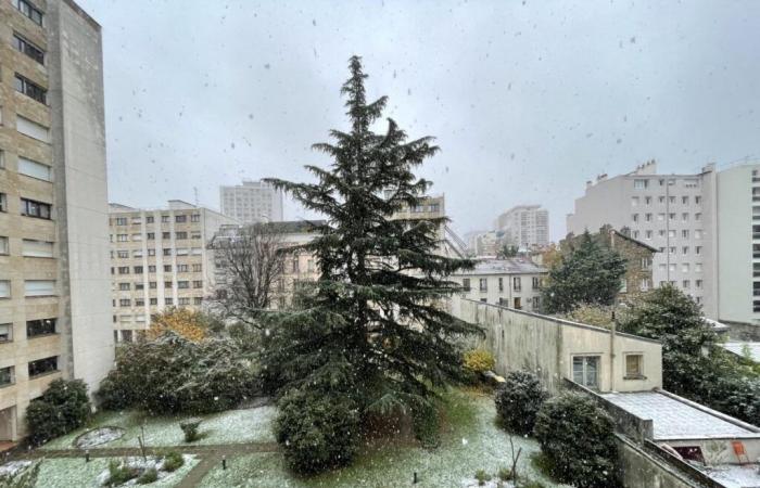 Tiempo EN VIVO – Imágenes de nieve en París y Normandía, los jugadores del PSG improvisan una batalla… Sigue nuestro directo