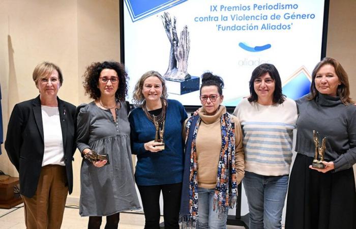 Entrega de los IX Premios de Periodismo Fundación Aliados contra la Violencia hacia las Mujeres