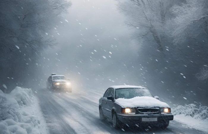 Alerta por vientos violentos y nevadas, 54 departamentos en vigilancia naranja