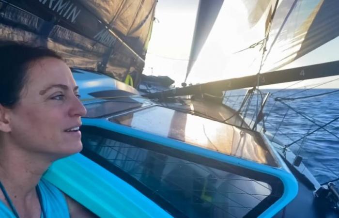 Vendée Globe: Justine Mettraux: un encuentro mágico y una gran remontada