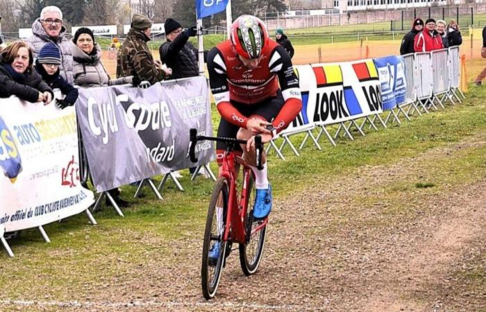 Creusot Cyclisme: Hugo Antunes en el podio del Challenge regional de ciclocross