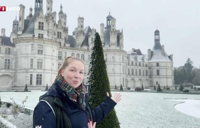 Francia de blanco: las imágenes más bellas de la nieve que cayó en muchas regiones