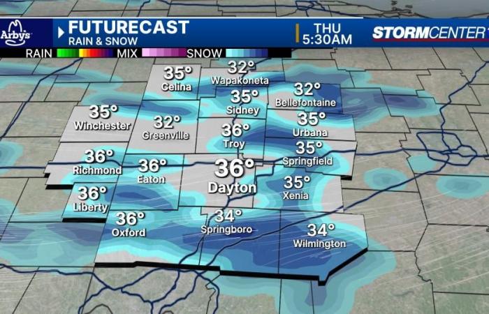 Aviso de clima invernal emitido para partes del área; Última pista, cronometraje e impactos de la nieve.