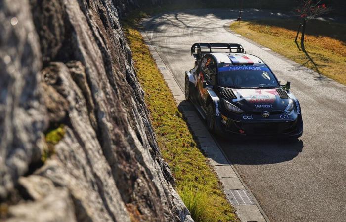 Clasificación SS2 Rally de Japón 2024