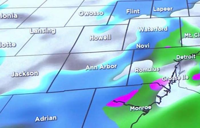 El clima frío regresa al área metropolitana de Detroit esta semana