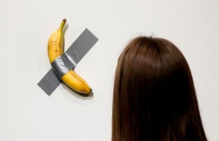 El muy querido plátano de Maurizio Cattelan, una obra maestra del arte virtual