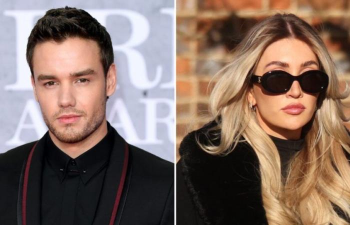 La novia de Liam Payne, Kate Cassidy, asiste a su funeral en Inglaterra