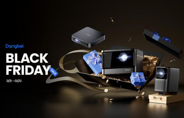 Con una calificación de 8/10, los videoproyectores Dangbei están disponibles desde 269 € para el Black Friday