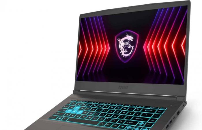 Promo 799€ MSI Thin 15 B13VF-2679FR, PC portátil para juegos creativos 15″ 144Hz Ultrabook de aluminio delgado y liviano con Intel Core i5-H y RTX 4060 para jugar y crear