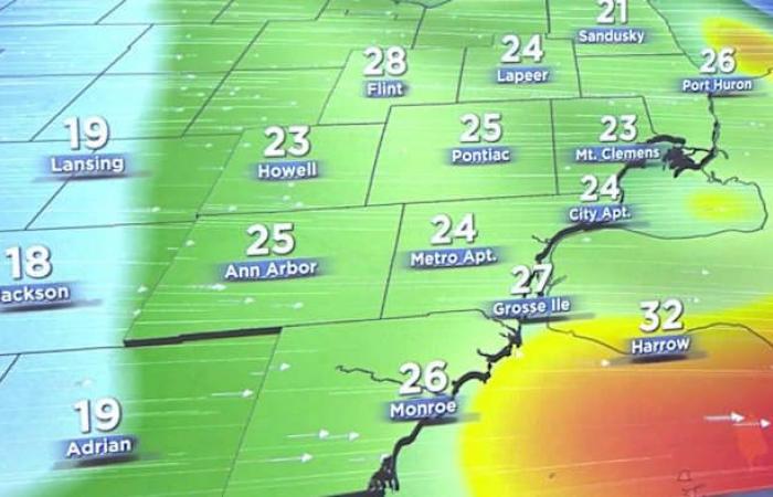 Es posible que aparezcan los primeros copos de nieve de la temporada en el sureste de Michigan: qué esperar