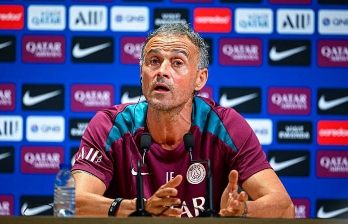 Luis Enrique en conferencia: Ramos, Mendes, Skriniar, Lee, Doué, Hakimi y actas