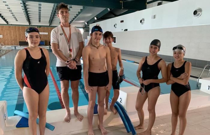 Ruffec: Val de Charente Natation deja su huella en la cuenca del Aquaval