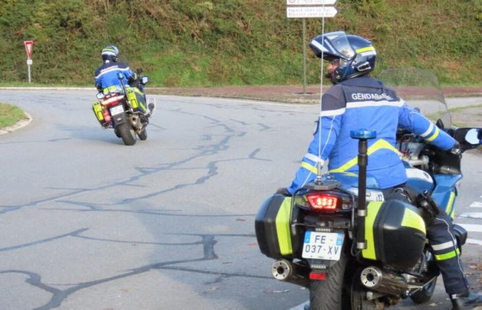 Alcohol, estupefacientes… La gendarmería realiza un importante control en carretera.