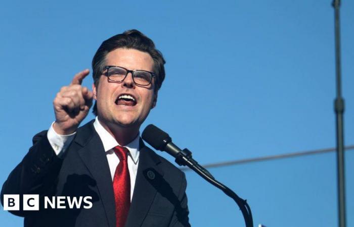 Matt Gaetz se retira como candidato de Trump a fiscal general