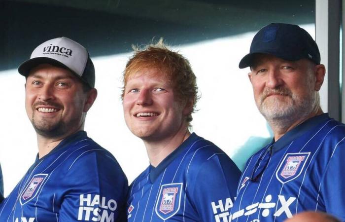 Cómo Ed Sheeran convenció a un jugador para fichar por el Ipswich