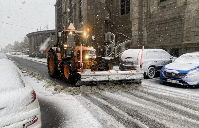 EN FOTOS. La tierra de Flers se despierta bajo la nieve: una decoración navideña